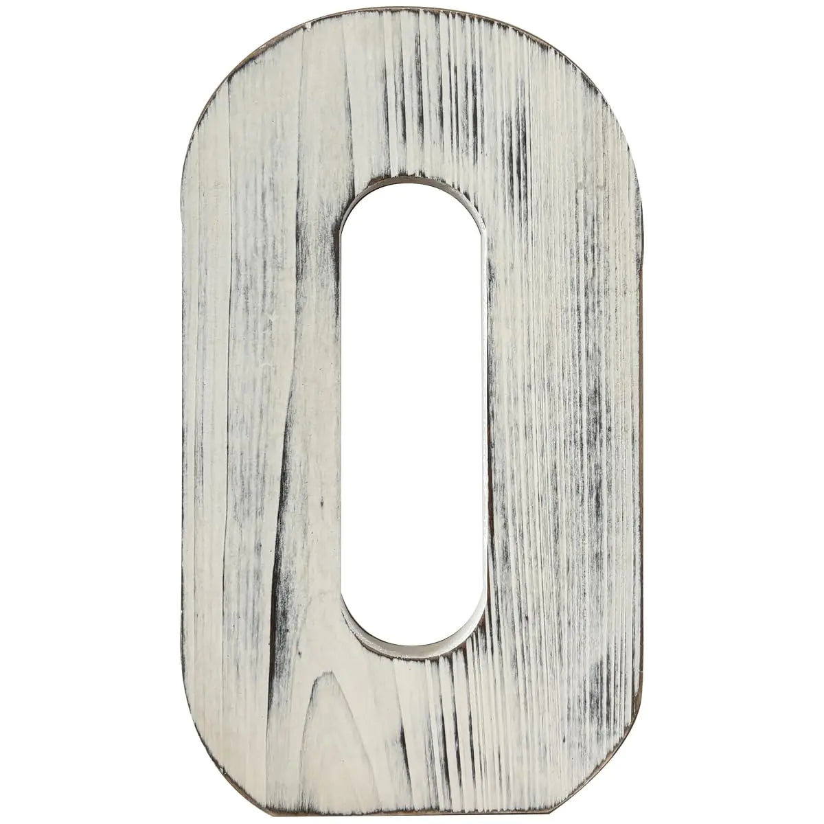 14" Wall Letter Extra Large Letter Wall Decor Oversized Letter Wooden Letter Big Letter Rustic Decor Wedding Decor Guest Book Nursery Letter Wooden Distressed Wood Letter (White O)